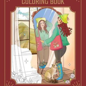 Amanda Lovelace Cozy Witch Tarot Coloring Book